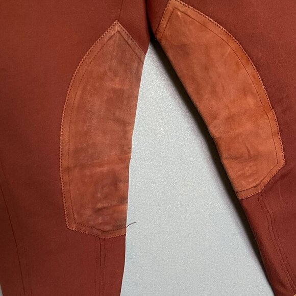 Prestige Rust Equine Horse Riding Pants Size R26 - Picture 3 of 7